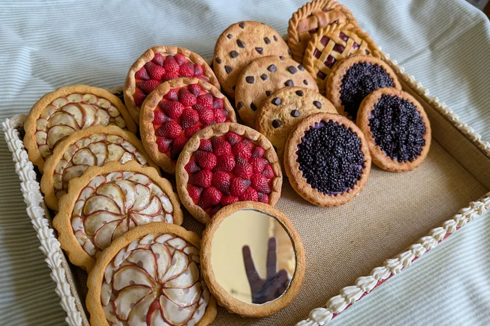 Detailed polymer clay confectionery piece